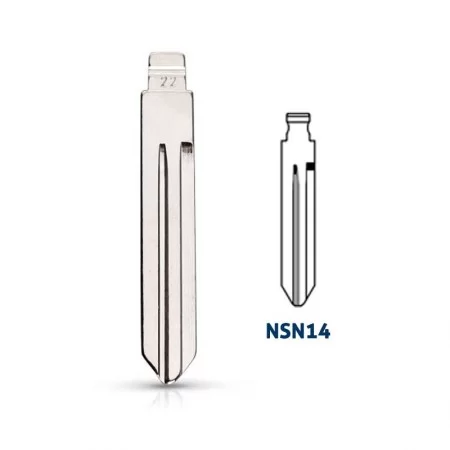 Lame NISSAN-SUZUKI compatible télécommande universelle | NSN14