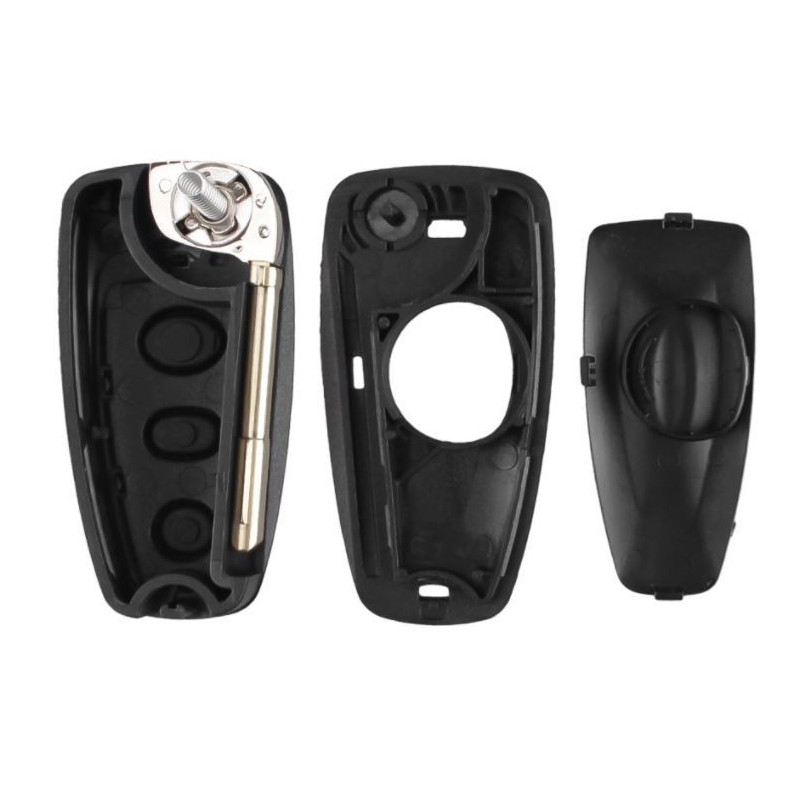 Coque Ford pile sur circuit