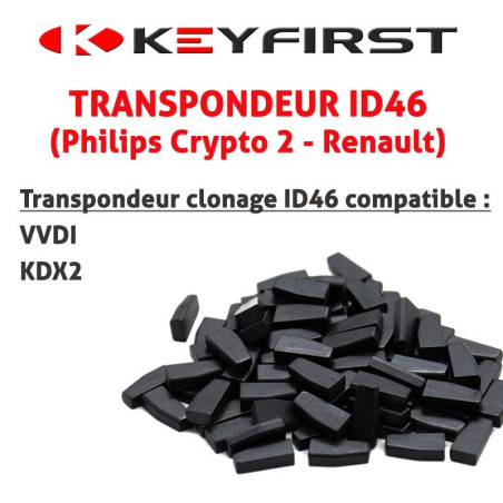 Transpondeur ID46 Renault