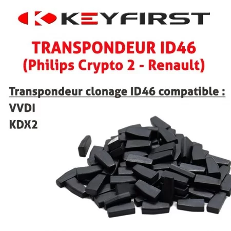 Transpondeur ID46 Renault