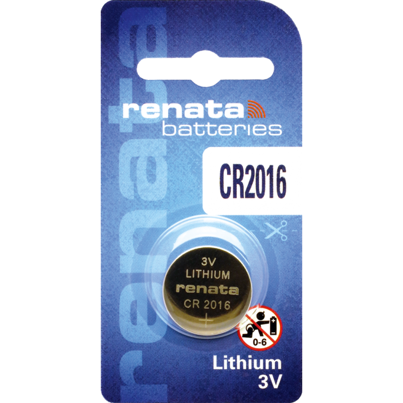 Pile bouton CR2016 Lithium