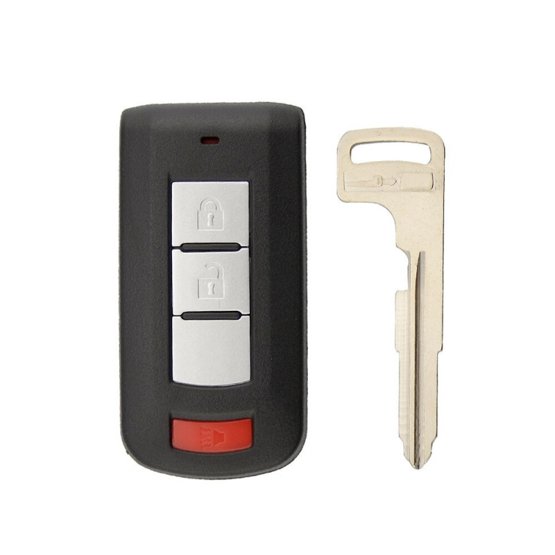 MIT-D1 - COQUE DE CLE COMPATIBLE MITSUBISHI 4 boutons
