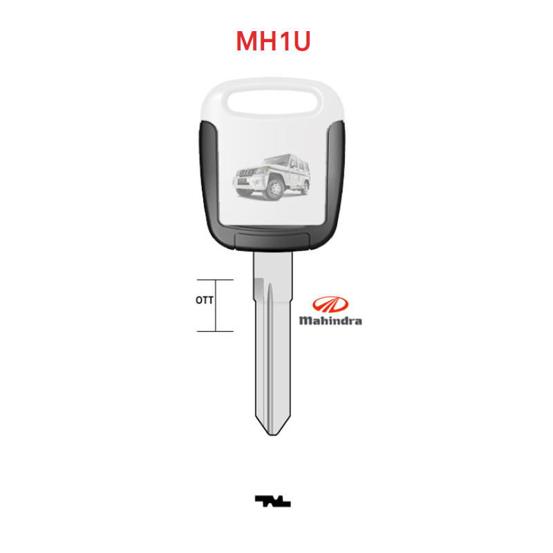 Insert U Horseshoe Keyline - pour Mahindra MH1U