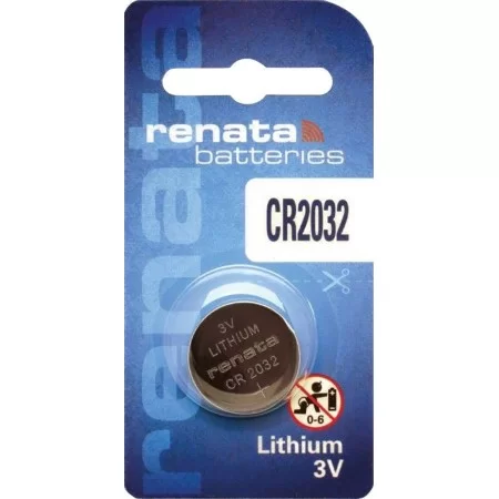 Pile bouton Lithium CR2032 Renata 3V 225mAh RENATA keyfirst