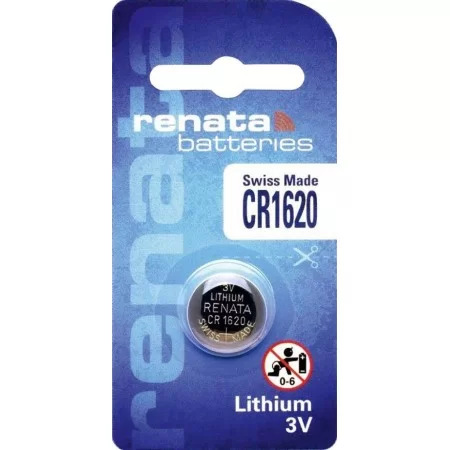 Pile bouton CR1620 Lithium