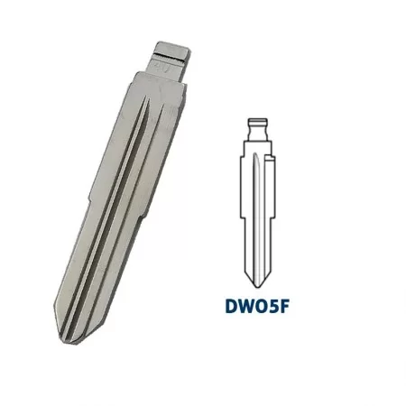 Lame CHEVROLET compatible télécommande universelle | DWO5F (gauche)