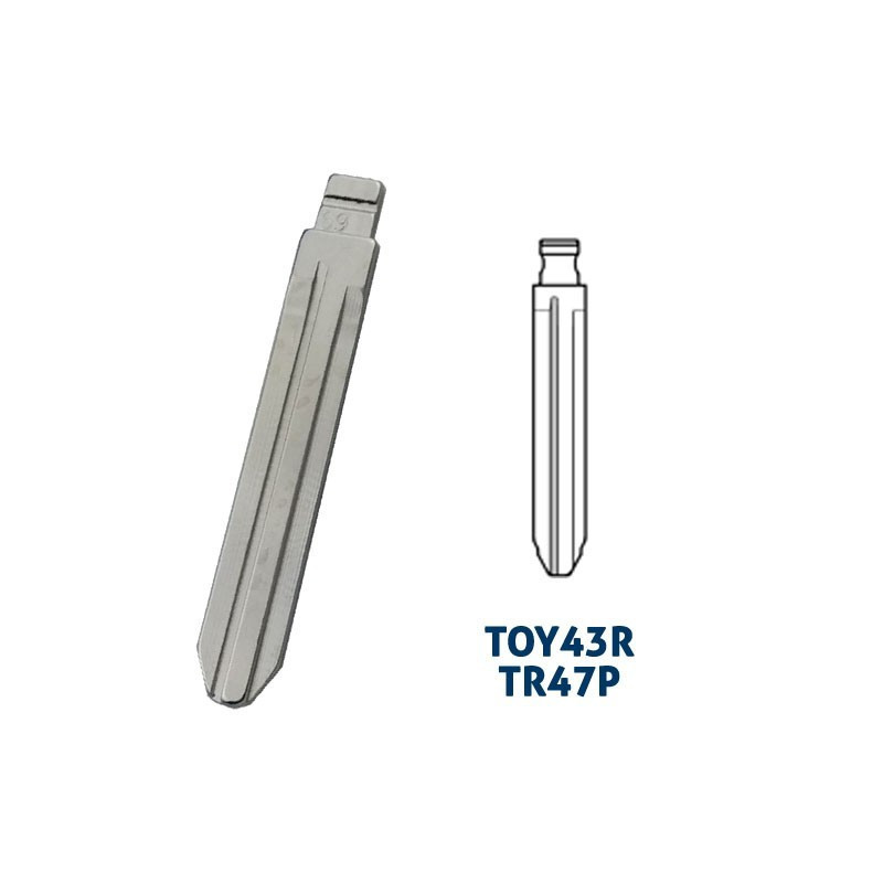 Lame TOYOTA compatible télécommande universelle | TOY43R - TR47P