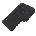 REN-H3 - Coque compatible Renault carte 3 boutons noire sans lame REN-H3 - Coque compatible Renault carte 3 boutons noire sans lame