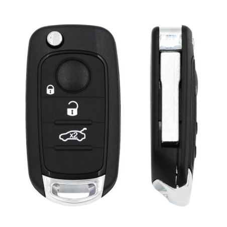 FIA-H1 - COQUE COMPATIBLE FIAT 3 BOUTONS FIA-H1 - COQUE COMPATIBLE FIAT 3 BOUTONS
