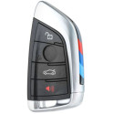 BMW-E1 - COQUE BMW SERIE 5 4 BOUTONS BMW-E1 - COQUE BMW SERIE 5 4 BOUTONS
