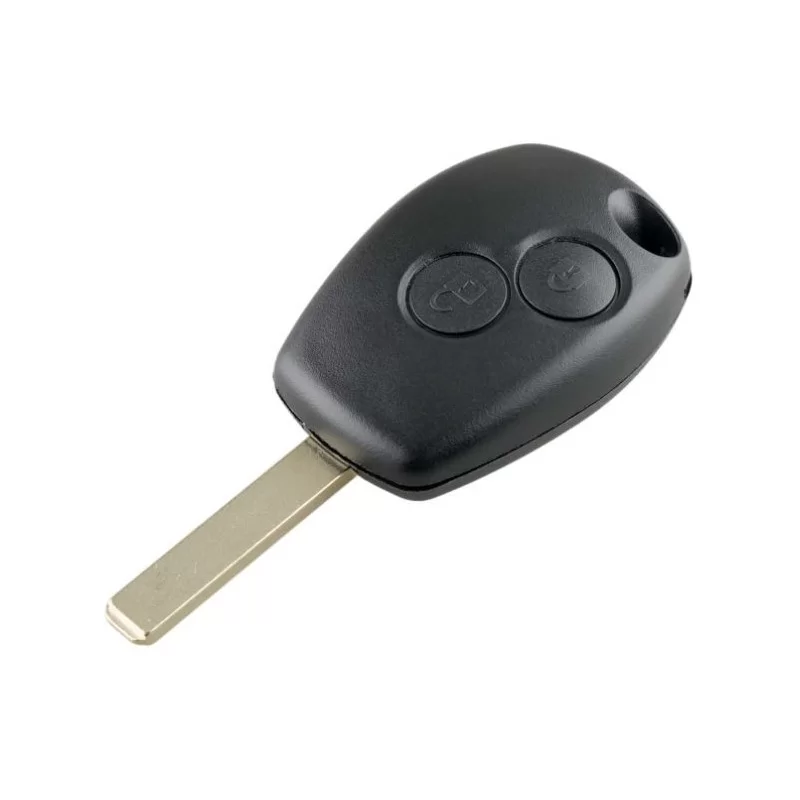 Coque clé Renault 2 boutons pour Clio III, Kangoo II, Master III