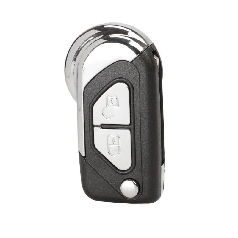 PSA-P2 - Coque clé DS3 de 2009 à 2017 - Pile sur coque - Keyfirst