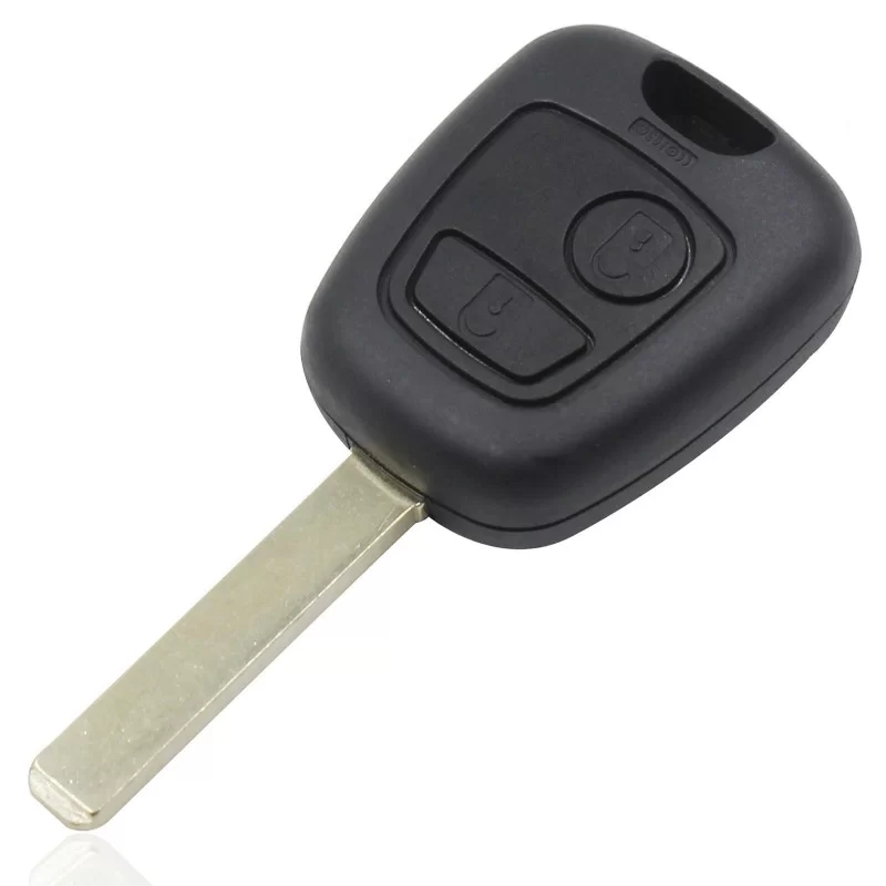 kwmobile Coque clé de Voiture Compatible avec Peugeot Citroen Clef de  Voiture 2-Bouton Accessoire clé Voiture - Protection étui Souple en  Silicone - Rouge-Noir : : High-Tech