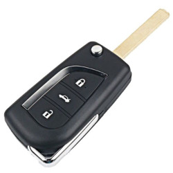 TOY-F3 - COQUE COMPATIBLE TOYOTA 3 boutons