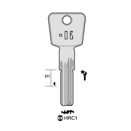 HRC1 - CLES MICROPOINTS KEYLINE S/TN51