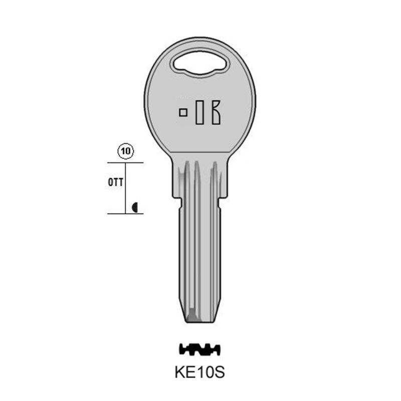 KE10S - CLES MICROPOINTS KEYLINE S/KLE10R J/KAE-12D