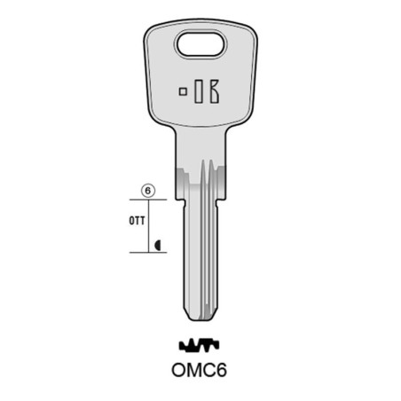 OMC6 - CLES MICROPOINTS KEYLINE S/OC6 J/OMC-4