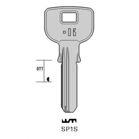 SP1S - CLES MICROPOINTS KEYLINE S/FH32