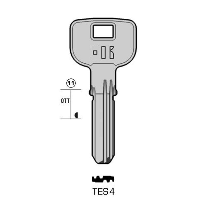 TES4 - CLES MICROPOINTS KEYLINE S/TE5 J/TE-T80