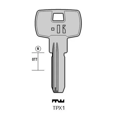 TPX1 - CLES MICROPOINTS KEYLINE