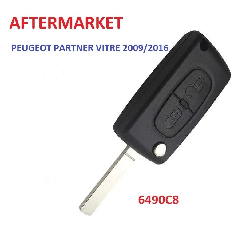 PCD-CIR303 - Clé Compatible pour Compatible pour Peugeot Partner B9 de 2009  - 2016