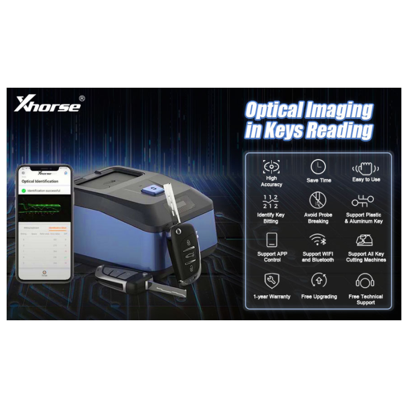 XHORSE Key Reader Profil Scanner