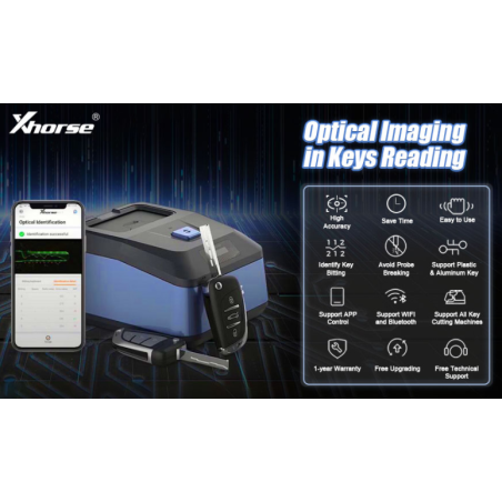 XHORSE KEYREADER XDKR00GL – Lector de perfiles de llaves auto XHORSE KEYREADER XDKR00GL – Lector de perfiles de llaves auto
