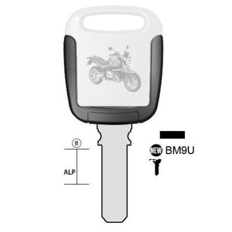 BM2U keyline | insert u pour transpondeur keyline TK | keyline France | keyfirst