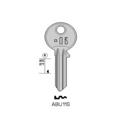 ABU11S - CLES PLATES ACIER KEYLINE S/AB10R J/ABU-2I