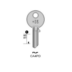 CA4PD - KEYLINE STEEL FLAT KEYS S/CS6 J/ABU-42D | | DE LA LÍNEA CLAVE SILCA | JMA | KEYFIRST
