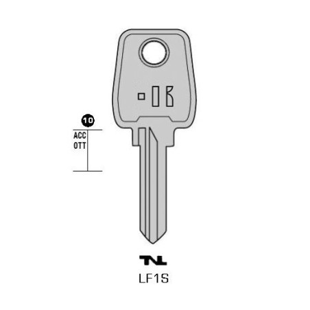 CLES PLATES ACIER KEYLINE S/EU1R J/EU-1 CLES PLATES ACIER KEYLINE S/EU1R J/EU-1