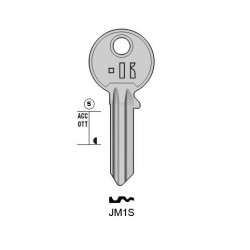 CLES PLATES ACIER KEYLINE S/JM1R J/JPM-1I