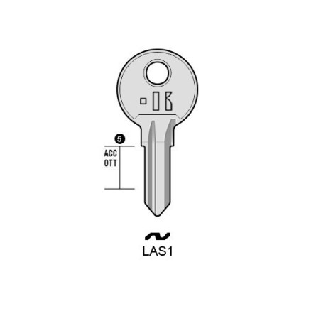 LAS1 - CLES PLATES ACIER KEYLINE S/LS1 J/LAS-R