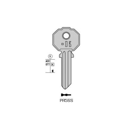 PR5SS - CLES PLATES ACIER KEYLINE S/PF092S J/PR-6