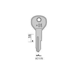 VC17S - CLES PLATES ACIER KEYLINE S/VAC44R J/VA-30