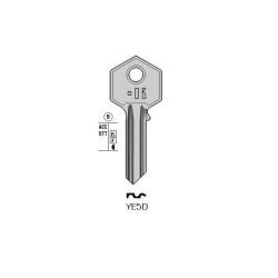 CLES PLATES ACIER KEYLINE S/YA226 J/YA-1D