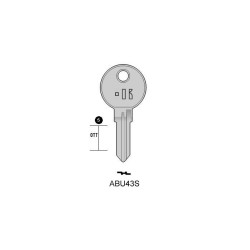 CLES PLATES ACIER KEYLINE S/AB43R J/ARN-3D