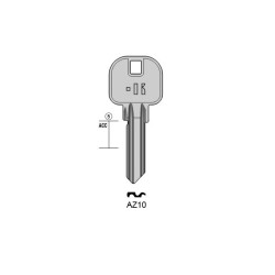 AZ10 - CLES PLATES ACIERS KEYLINE J/AZ-17D