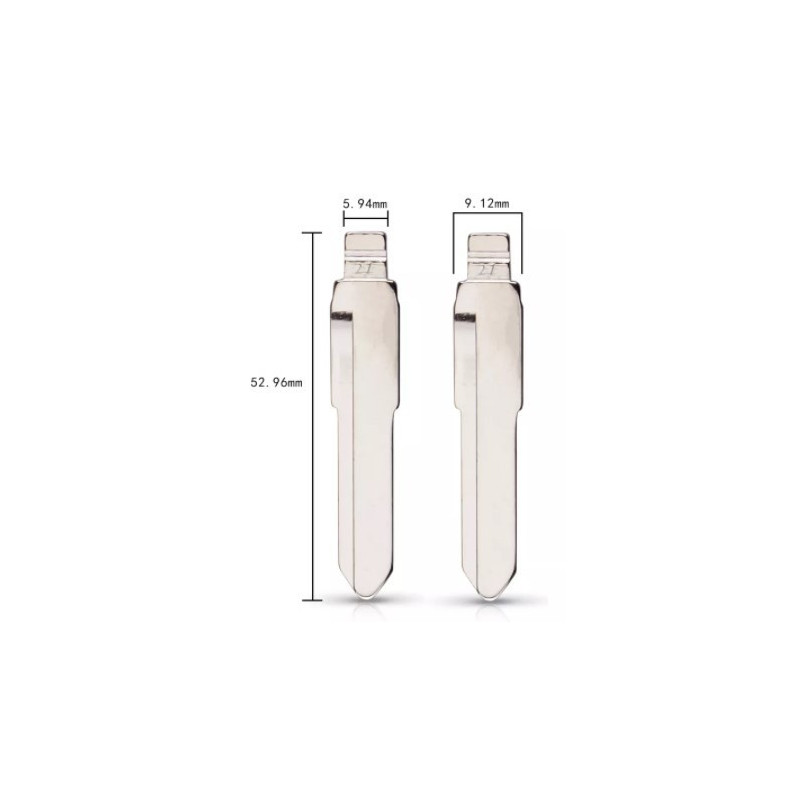 Lame compatible MAZDA télécommande universelle Keydiy - Xhorse|  MAZ24| Y27 DIMENSION