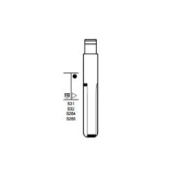 Lame MAZDA compatible télécommande universelle | MAZ24 |KEYFIRST