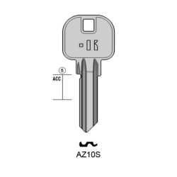 CLES PLATES ACIER KEYLINE S/AZ10R J/AZ-17