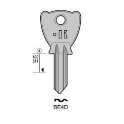 CLES PLATES ACIER KEYLINE S/BE200 J/BE-4D