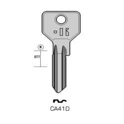 CLES PLATES ACIER KEYLINE S/CA41D J/CI-51D