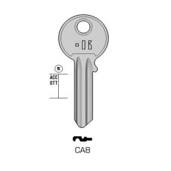 CA8 - CLES PLATES ACIER KEYLINE S/CE4 J/LO-1D