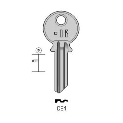 CE1 - CLES PLATES ACIER KEYLINE S/CEN1 J/CENT-1D