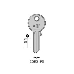 CLES PLATES ACIER KEYLINE S/CB15 J/COR-27D