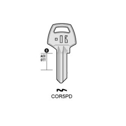 COR5PD - CLES PLATES ACIER KEYLINE S/CB3 J/COR-40