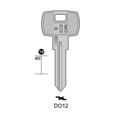 CLES PLATES ACIER KEYLINE S/DM17,BUR32 J/DOM-12D, BUR-11D