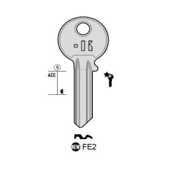 CLES PLATES ACIER KEYLINE S/FEB2 J/CF-1D