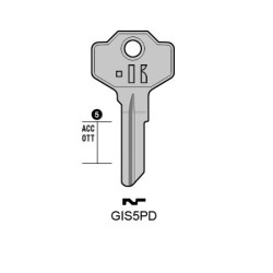 CLES PLATES ACIER KEYLINE S/SM1R J/GIU-1D